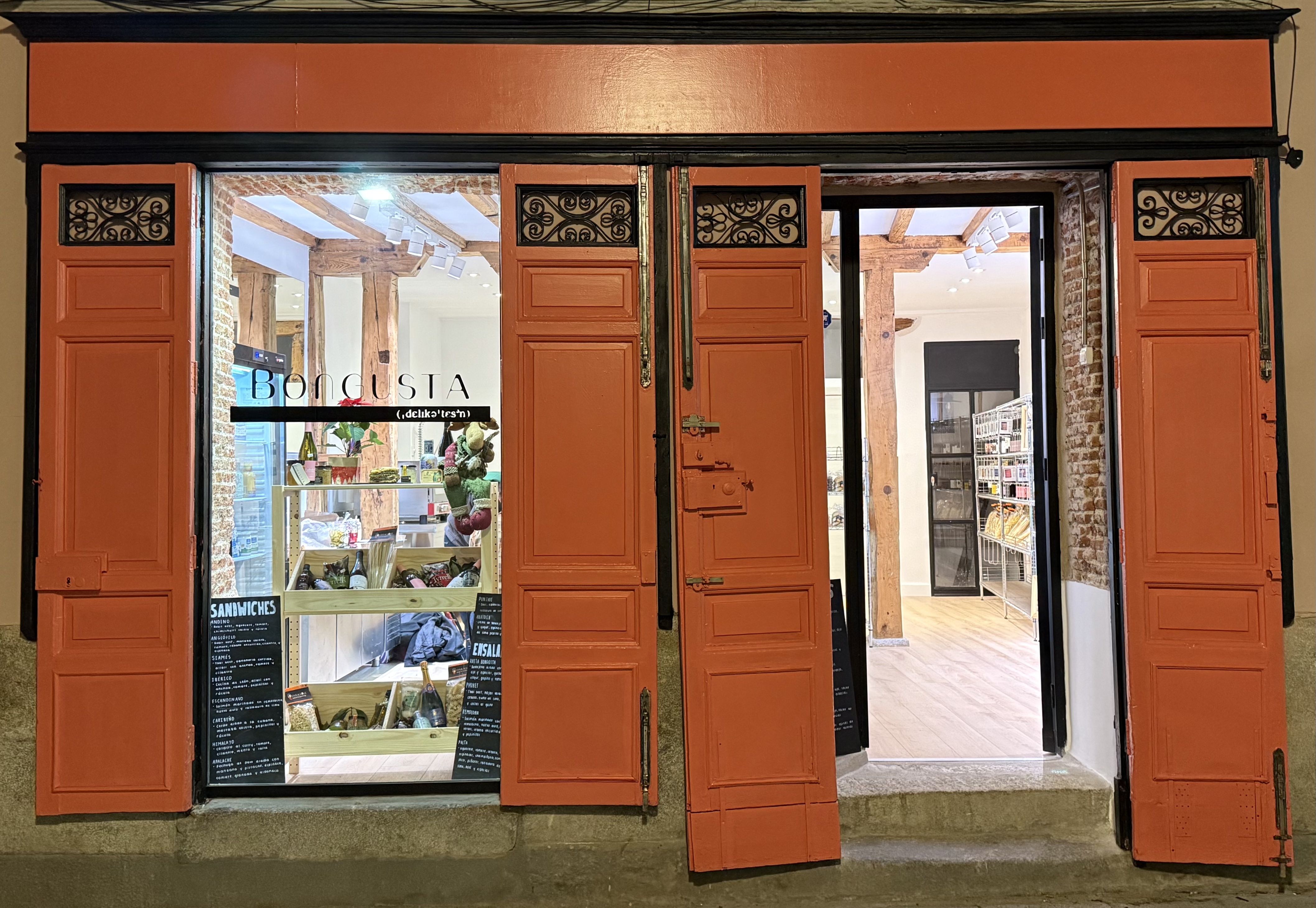Bongusta open doors